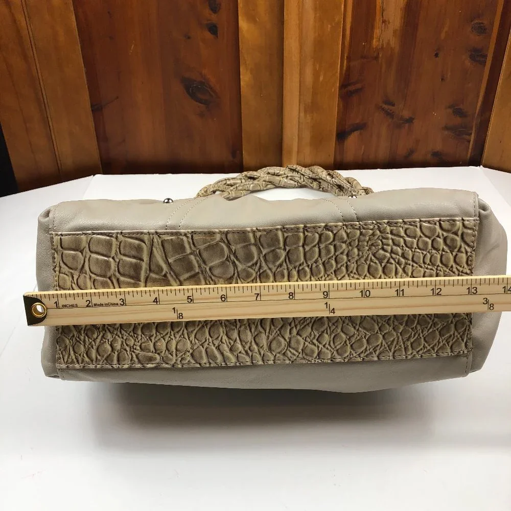 NEW - GENNA DEROSSI Vintage Snakeskin Trim Shoulder Bag Timeless Y2K 90’s Fairy